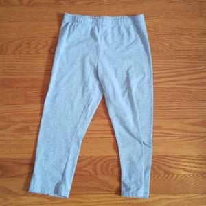 Girls gray Capri legging size 12